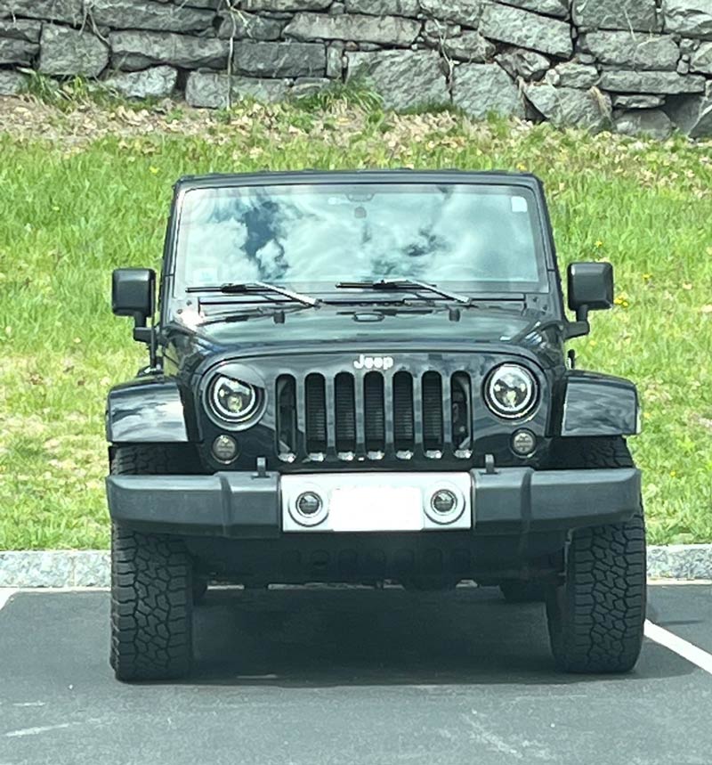 You’ve seen angry Jeep... Introducing quizzical Jeep!