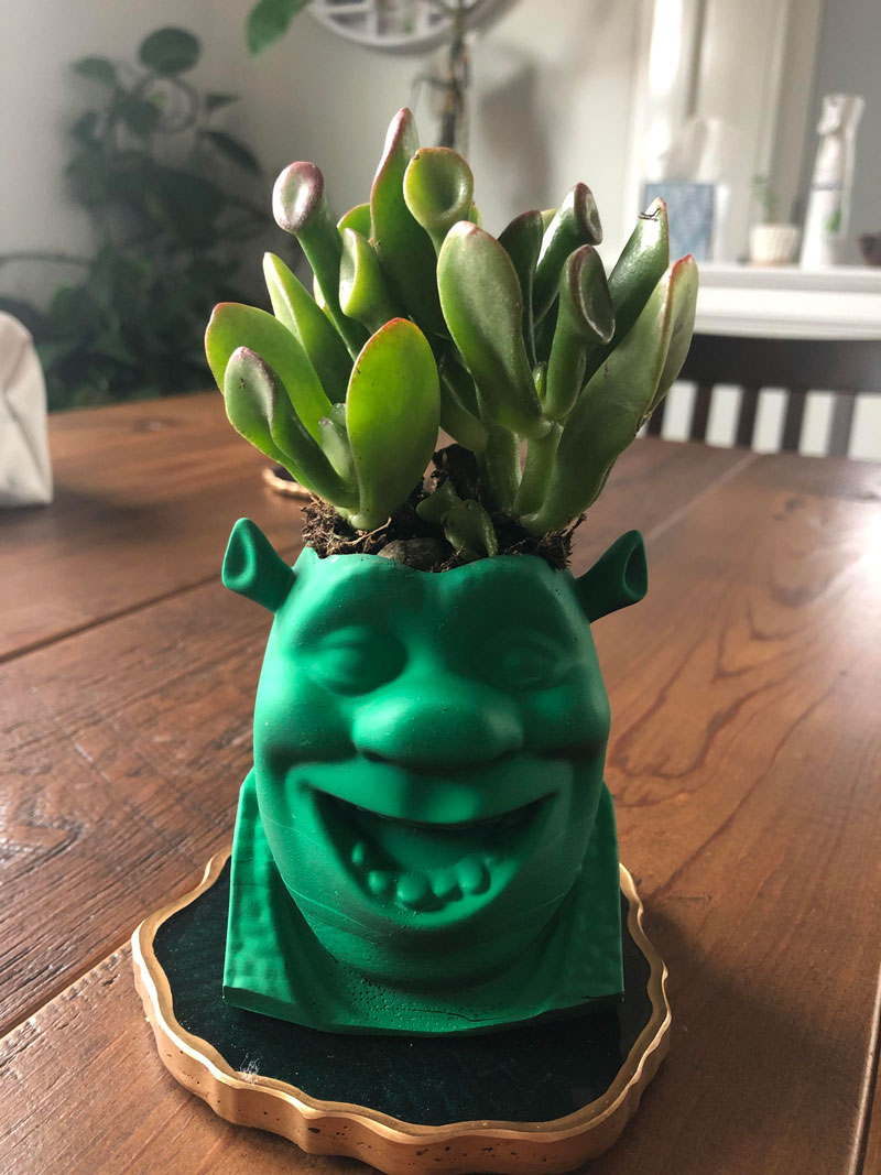 Going to a friend’s kid’s Shrek Jr performance tonight. Pretty pumped to give them this after