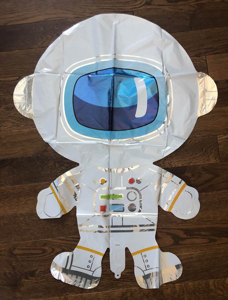 The balloon we ordered for my son’s 2nd Birthday