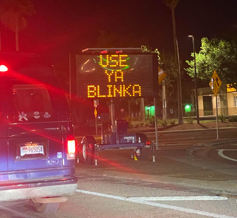 This traffic sign in FL