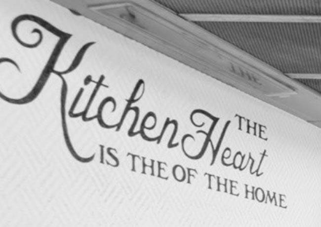 Kitchen the heart is the of the home
