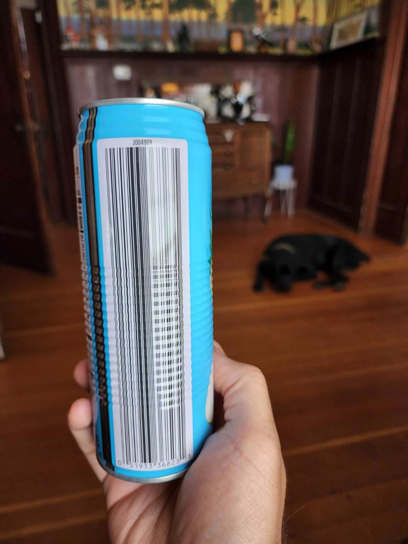 This really long barcode