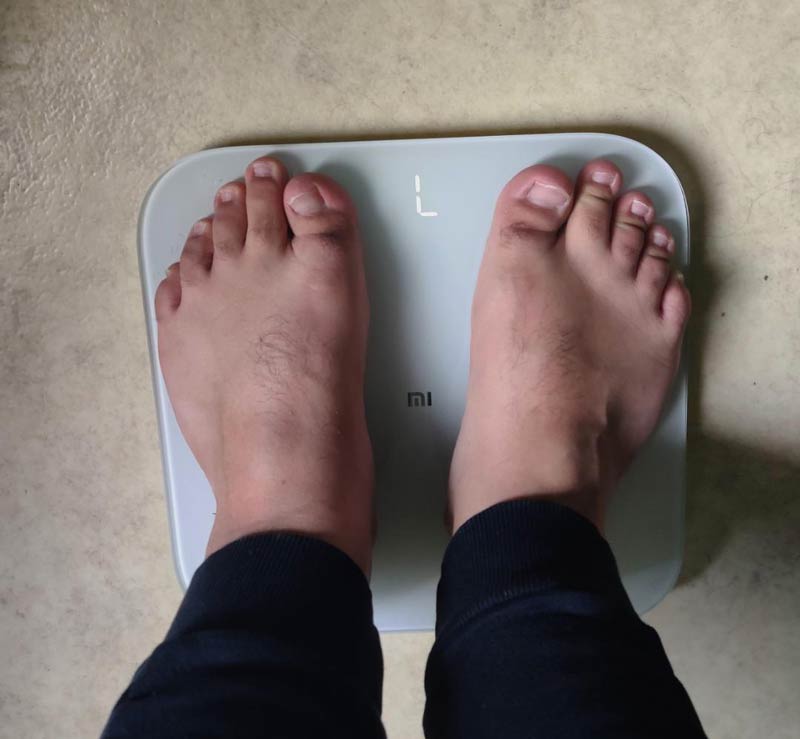 I think my scale is trying to tell me something