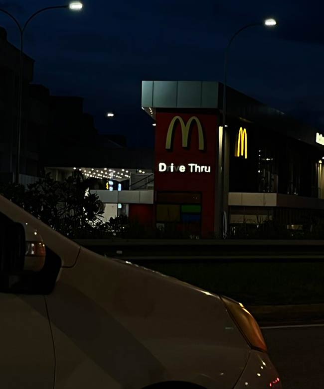McDonald's in Malaysia..