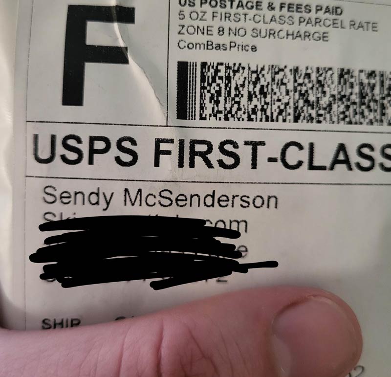 I get the feeling this isn't the sender's real name