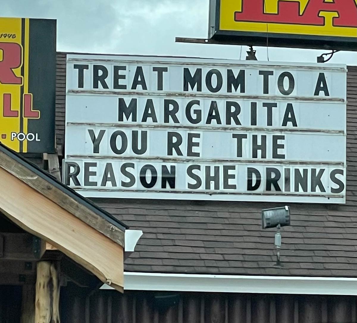 Mother’s Day at the local bar