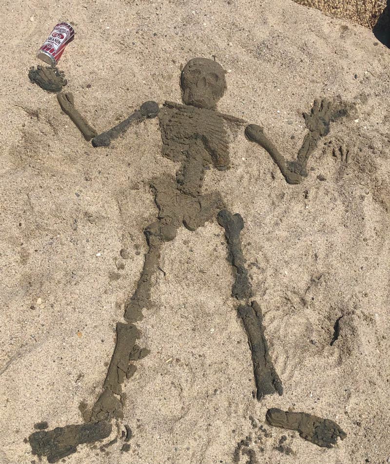 My mom bought me a “bag-o-bones” for Christmas and I finally got to use them at the beach Memorial Day 2022