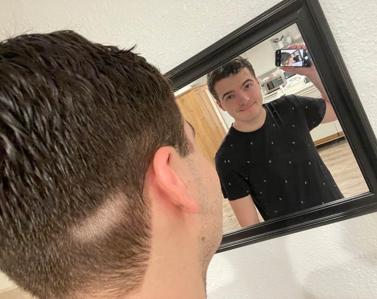 Got a haircut 3 days before my wedding