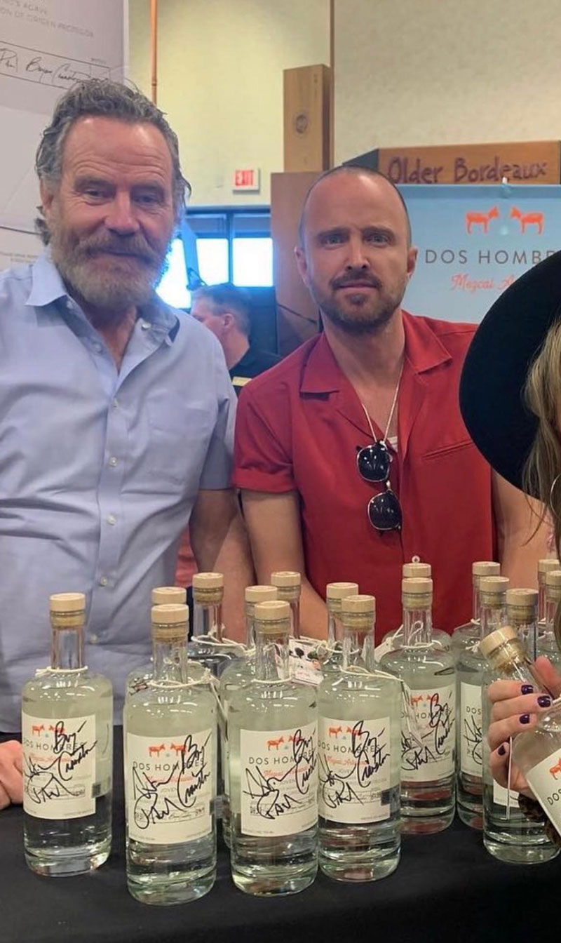 Just 2 regular dudes selling their tequila