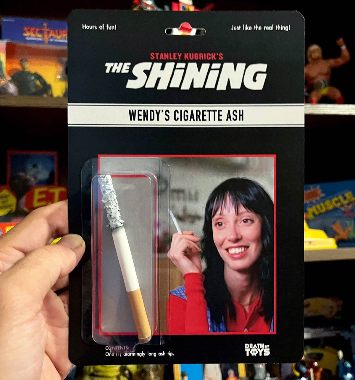 I based this toy on one of the most tense and unsettling moments from The Shining