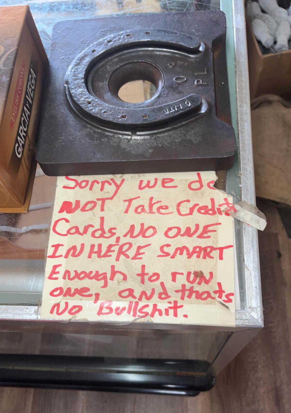 At an antique store in Missouri