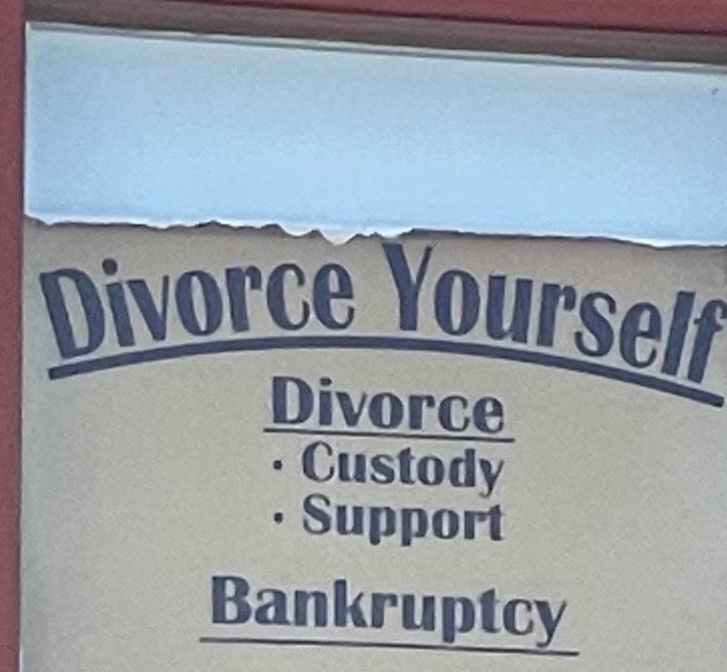 Divorce Yourself!