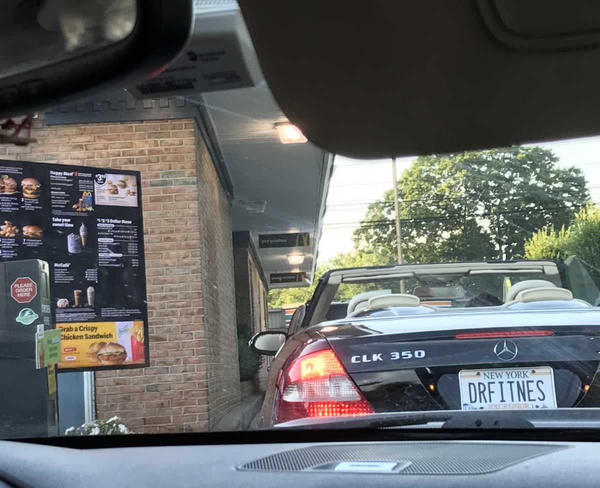 Dr. Fitness at McDonald’s