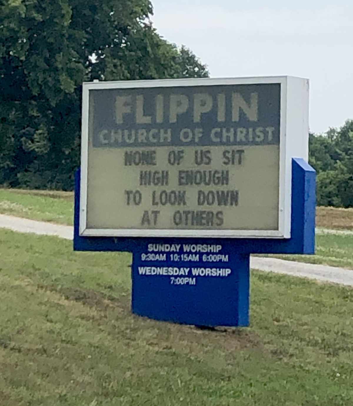 Spotted while on vacation in rural Tennessee