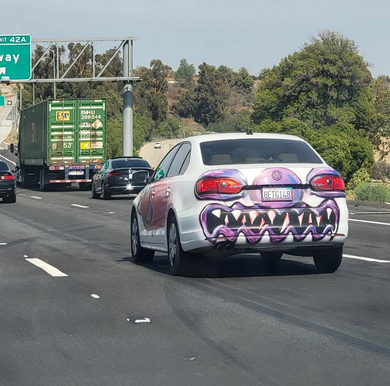 Saw this masterpiece in the middle of an LA traffic jam