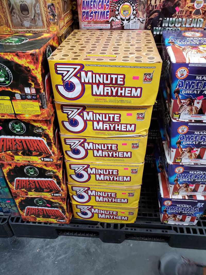 Asked the wife to find a firework that describes our sex life - Not sure if she's roasting or complimenting, but I'll take it