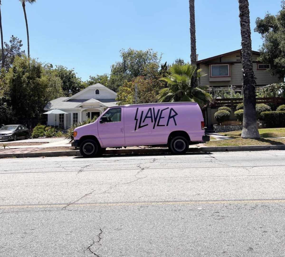 The best looking pink van I have ever seen!