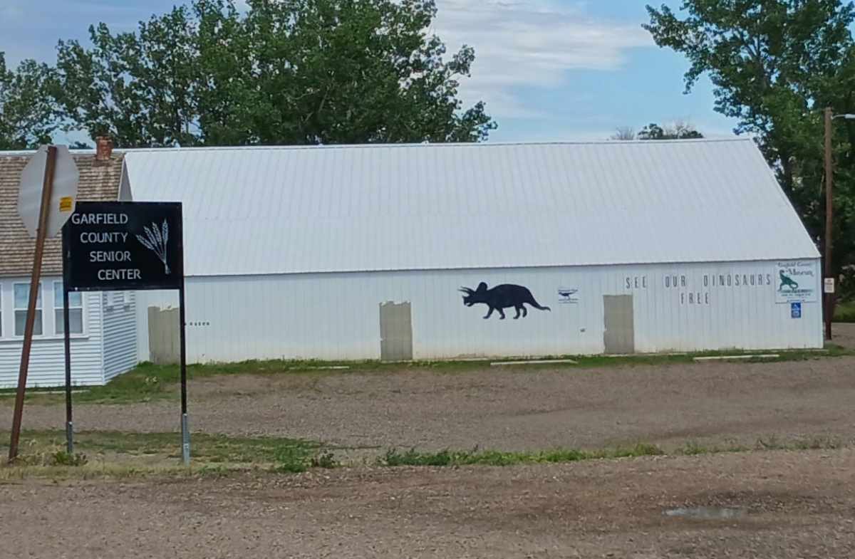 This senior center is also a dinosaur museum