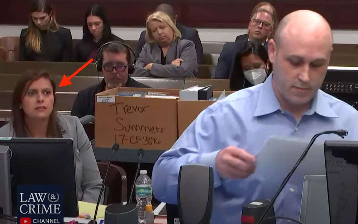 This prosecutor's face after hearing a defendant act as his own attorney