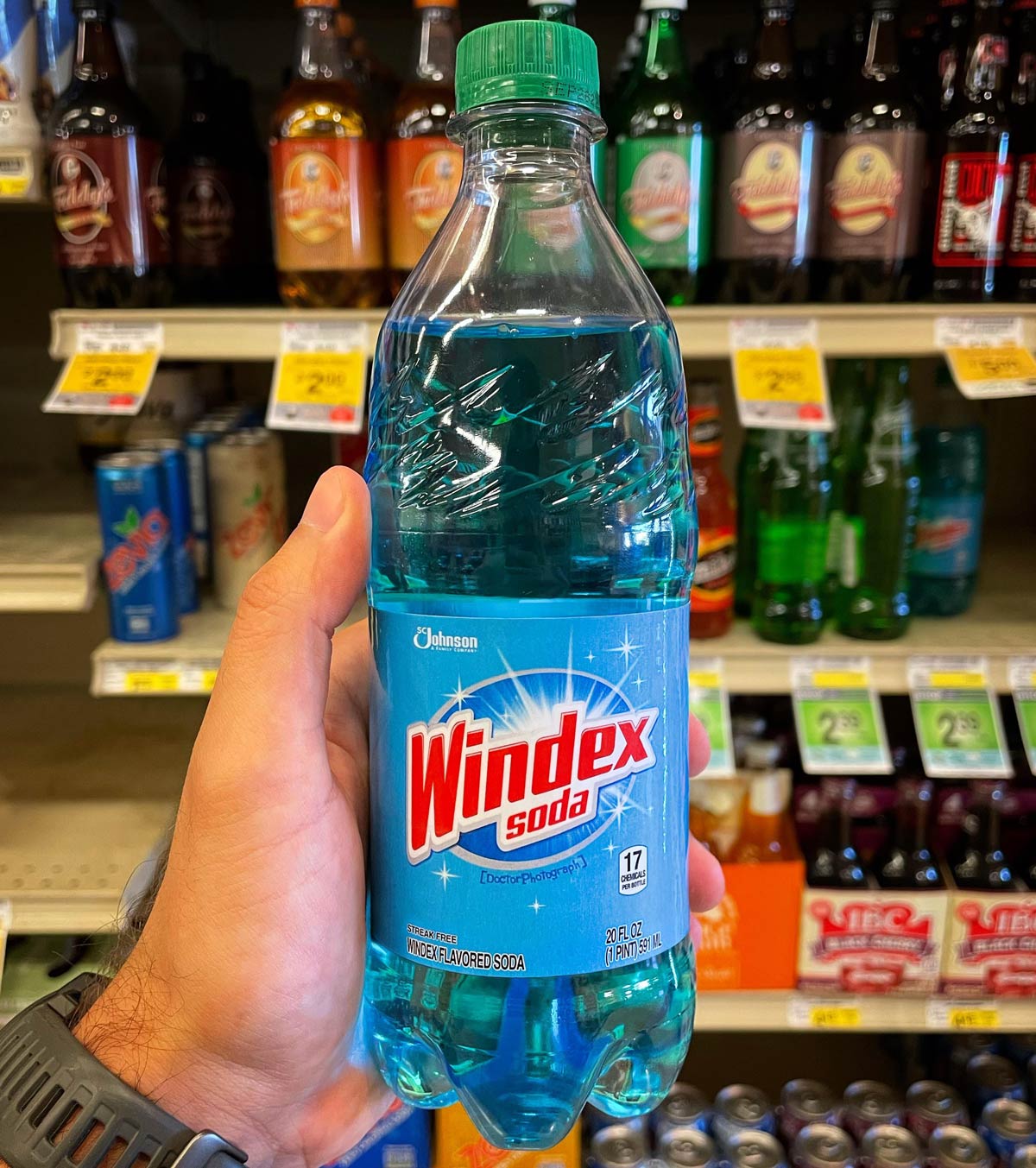 Starting my 7-Day Windex Soda cleanse today. Wish me luck!