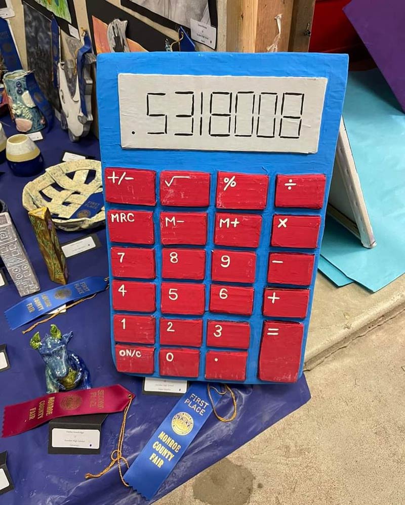 First prize winner at my local county fair. The sheer amount of adults this had to slip by blows my mind