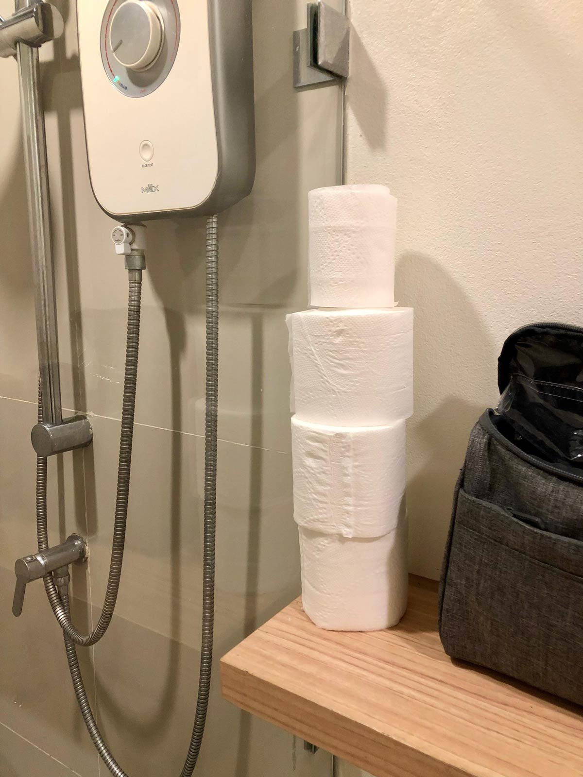 The hotel I’m staying in keeps adding a new roll of toilet paper every day even though I’m not using any