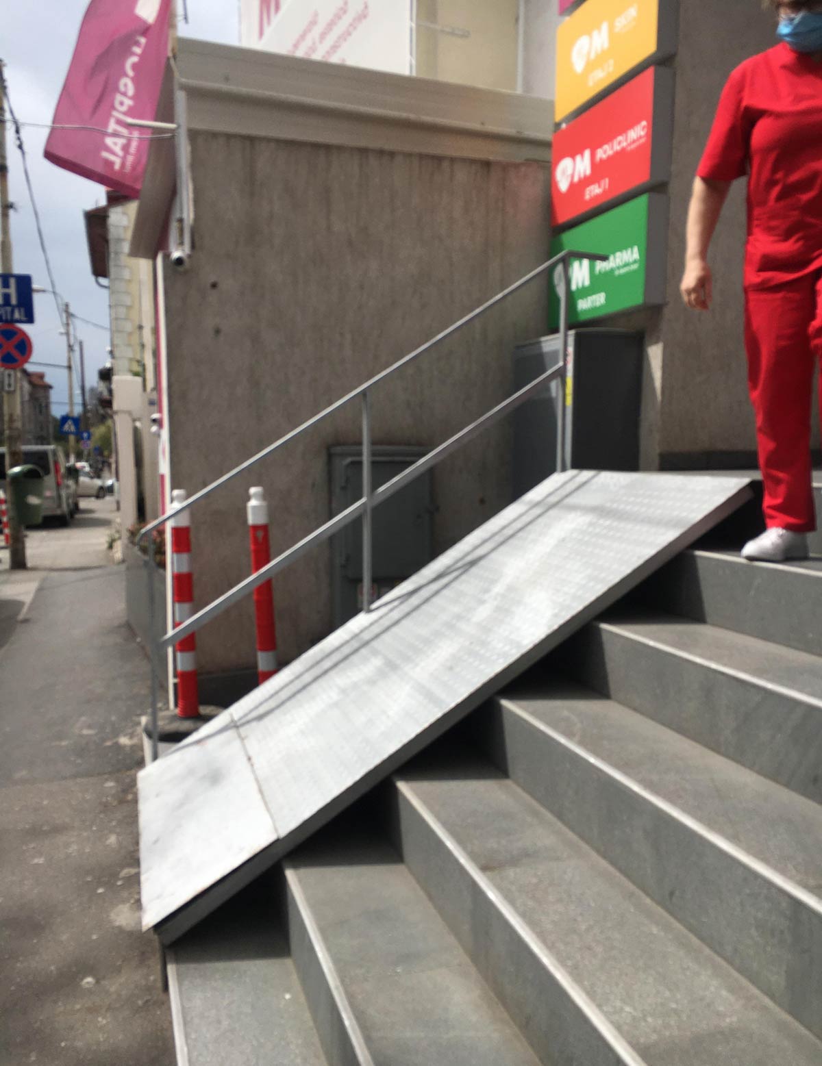 This extreme wheelchair ramp in Romania