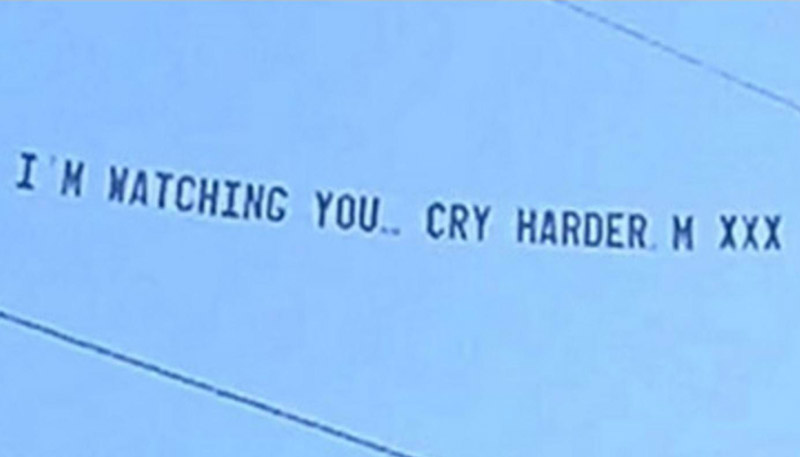 This flew over an Australian woman’s funeral today