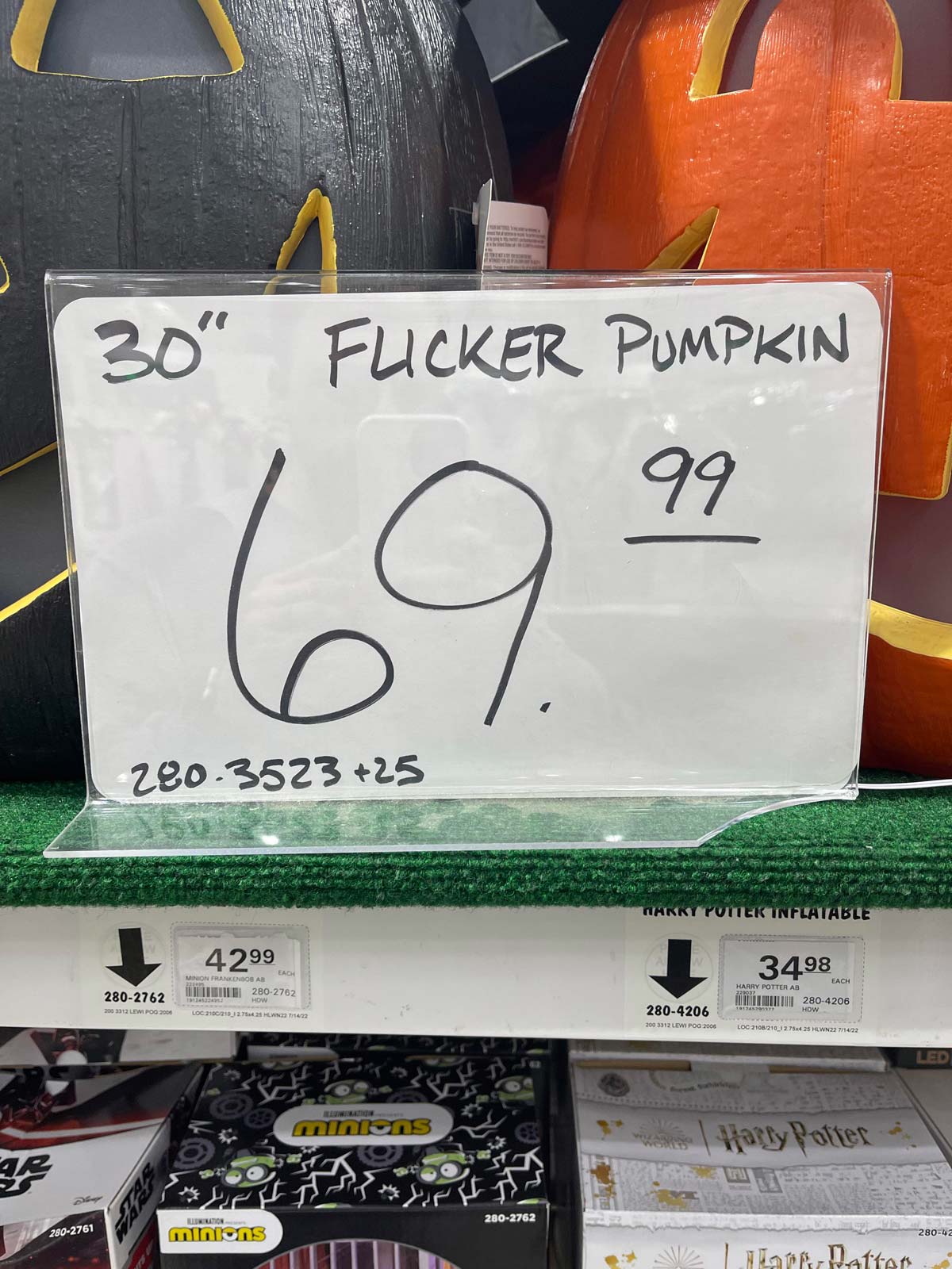 The perfect price for the perfect pumpkin