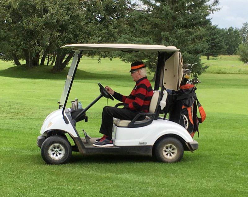 Freddy Krueger has taken up golf in retirement. Apparently he has a helluva slice