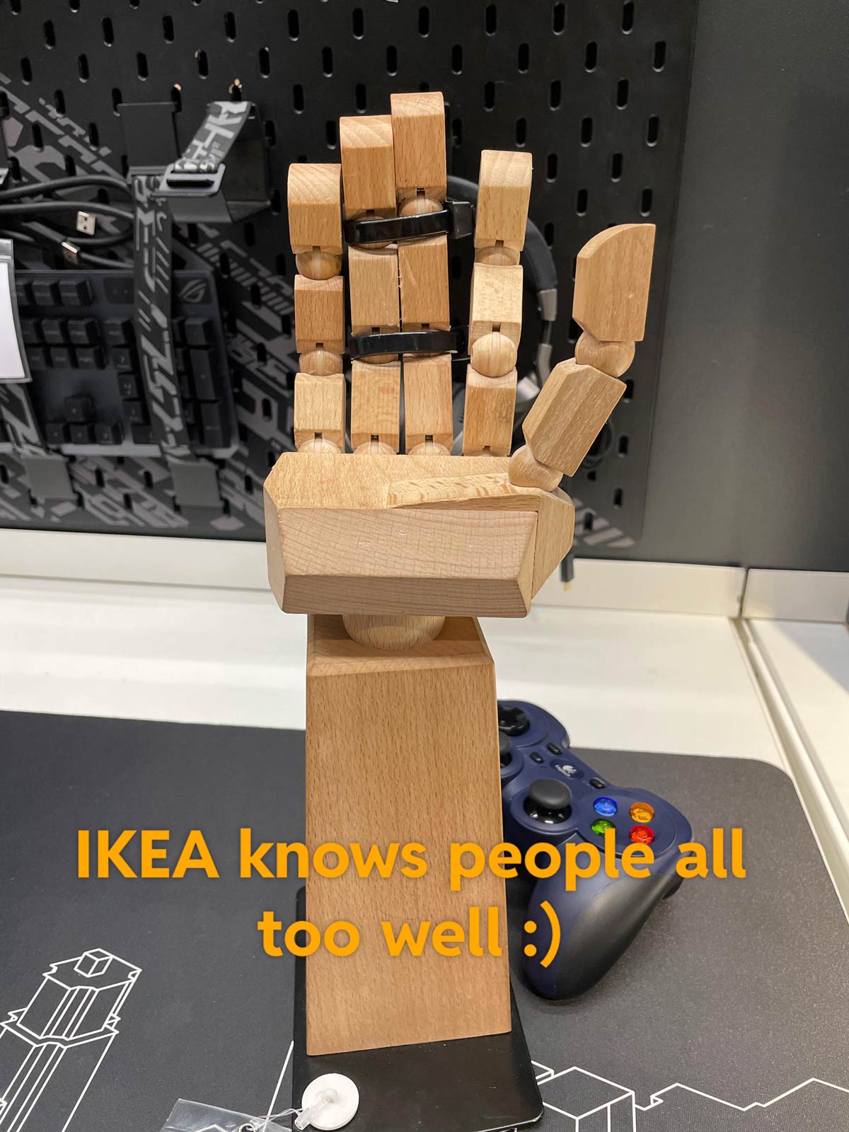 Recent modification at the local IKEA store