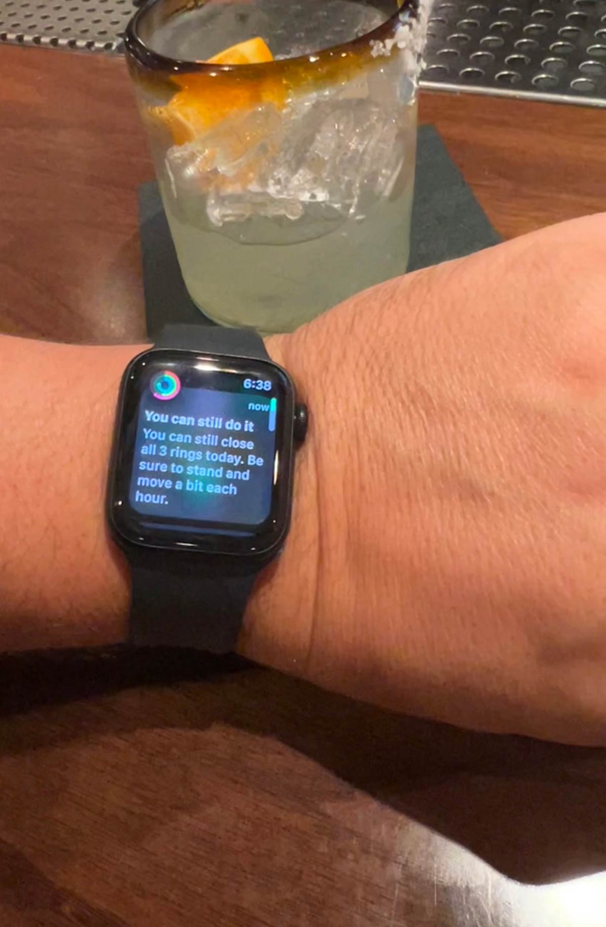 I love your optimism, Apple Watch