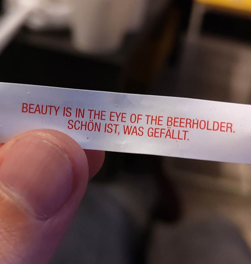 Beauty is in the eye of the..