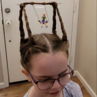 Crazy Hair Day at my daughter's school