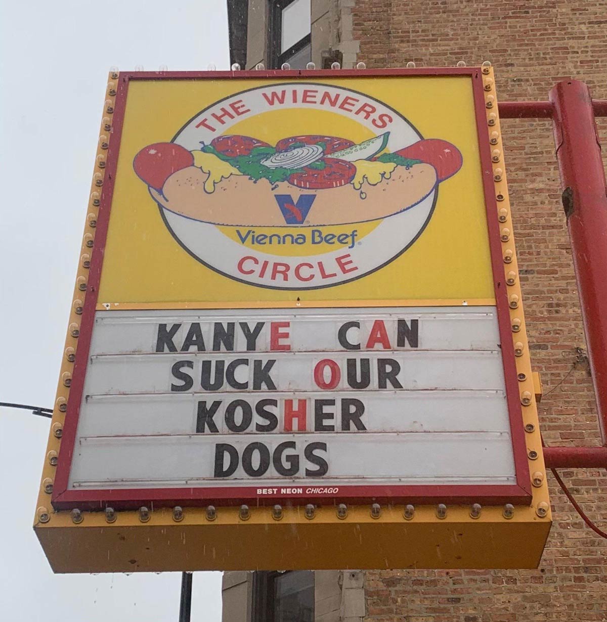 Sign in Chicago, Illinois
