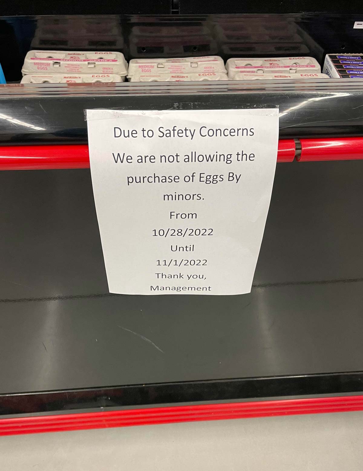 No eggceptions!
