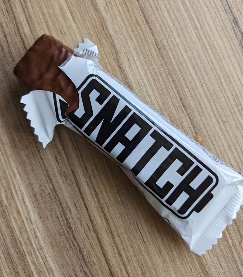 The name of this Snickers knockoff