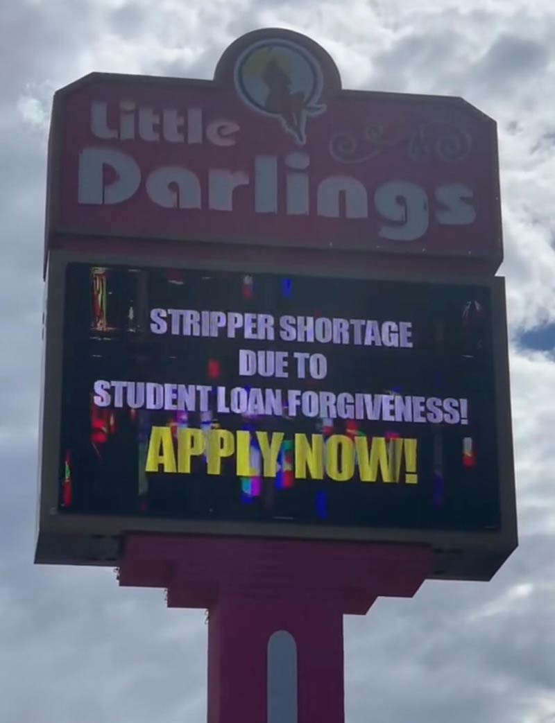Stripper Shortage!