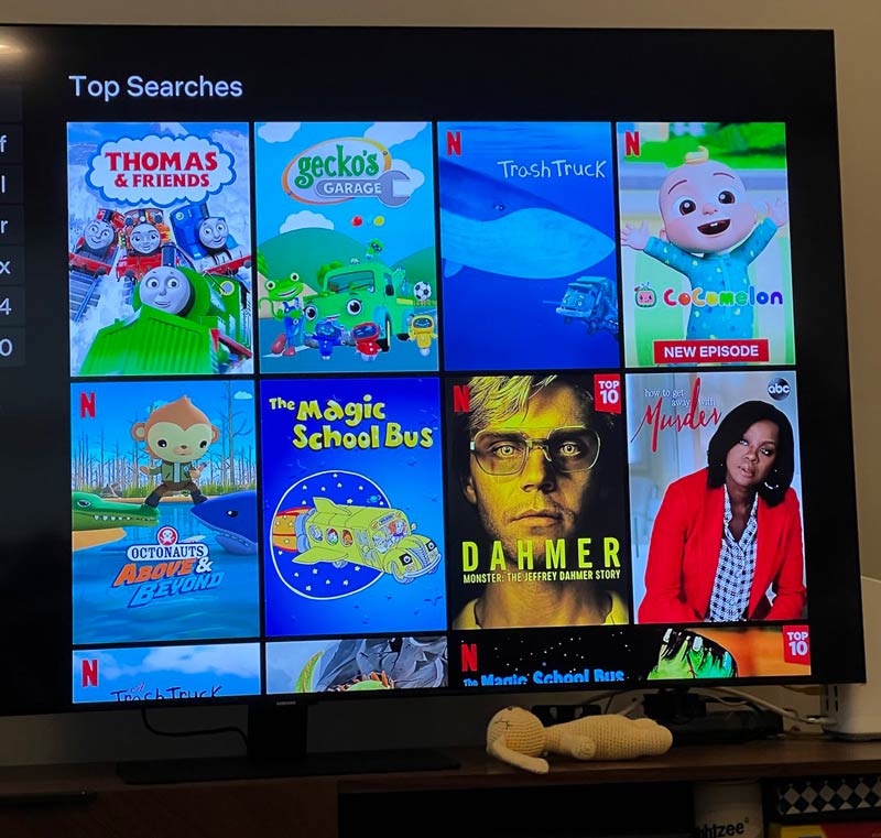 Netflix really, really doesn't want my daughter to sleep tonight