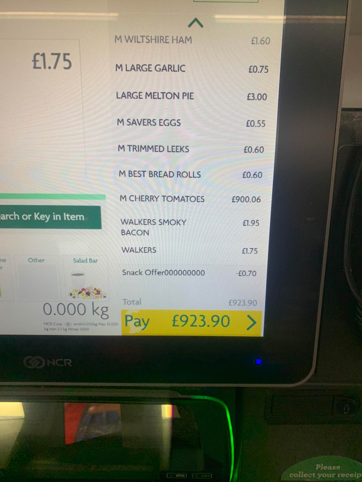 Cherry tomatoes on offer at Morrisons