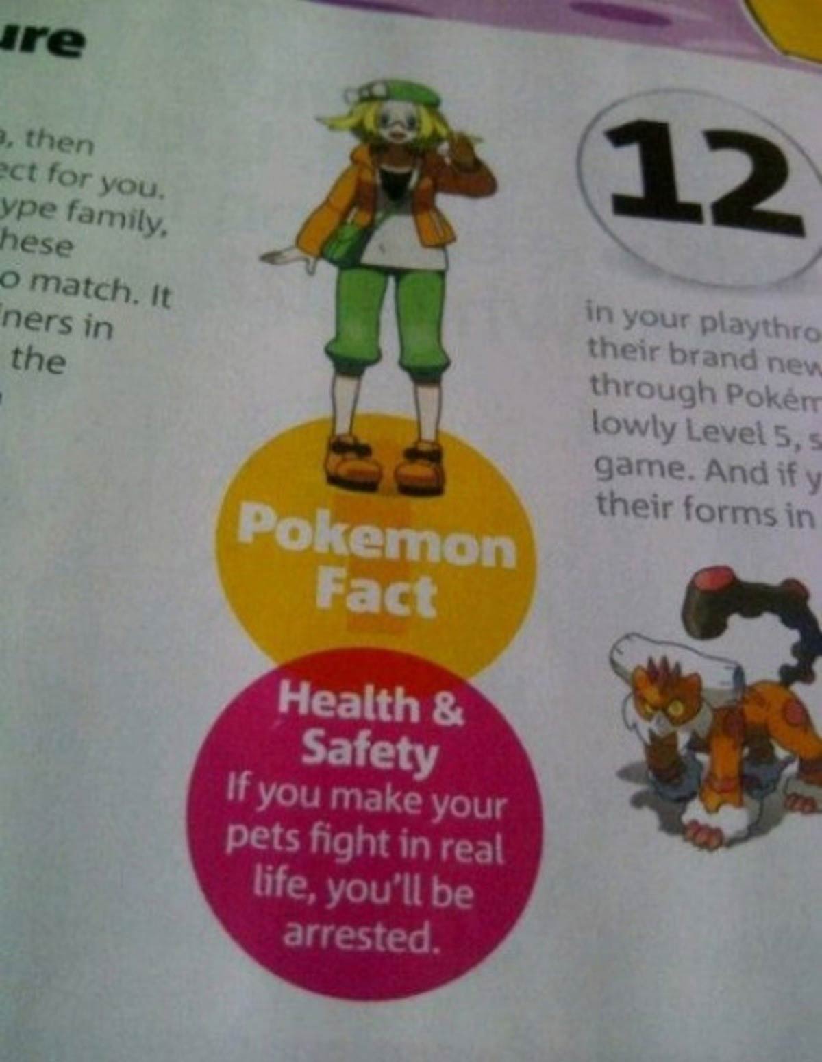 Fun Pokemon facts