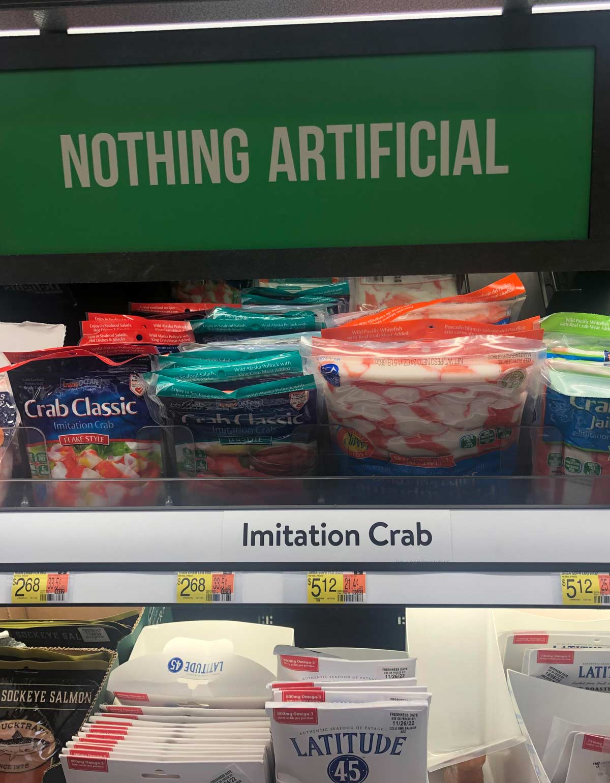 Real fake crab