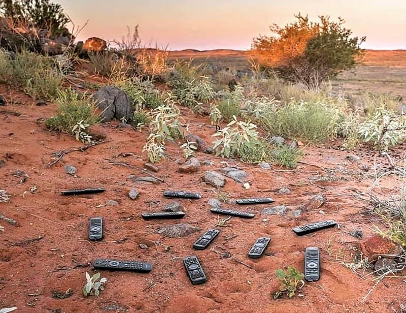 Remote area of outback Australia