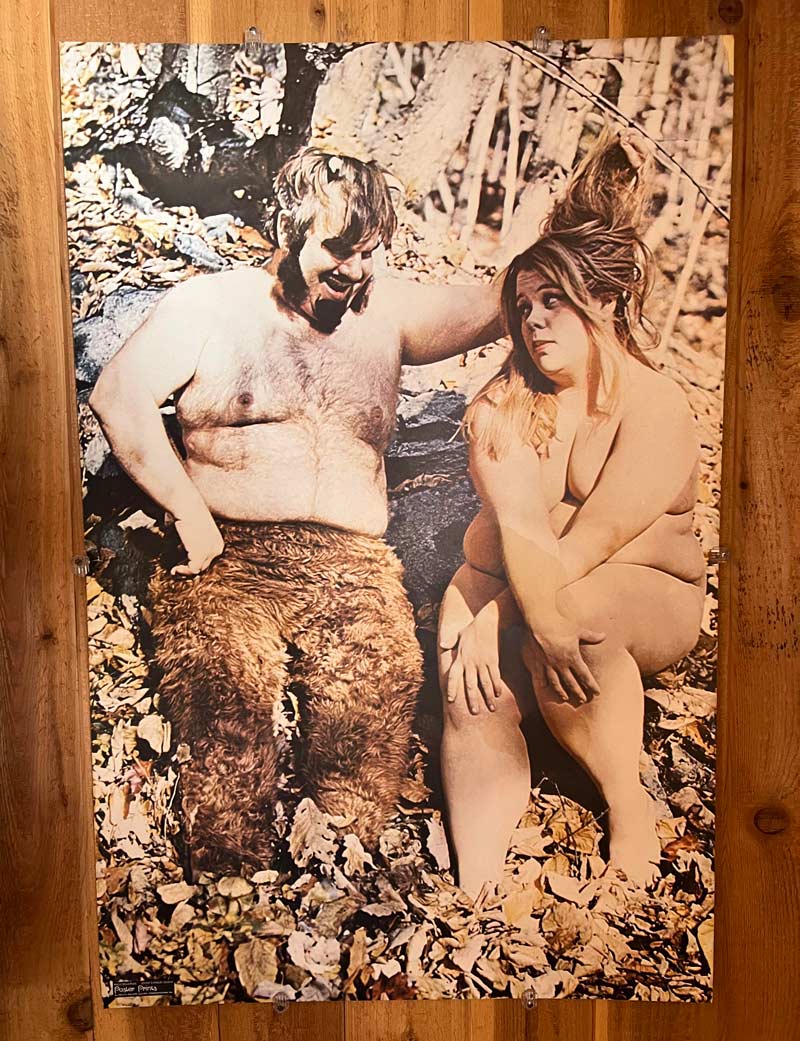 Found this strange old picture at the cabin