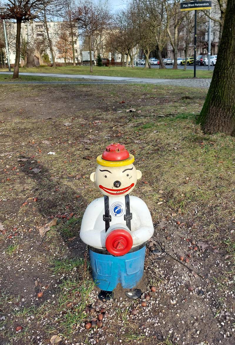 Hydrants in my town have been painted into fairy tale (nightmare) figures