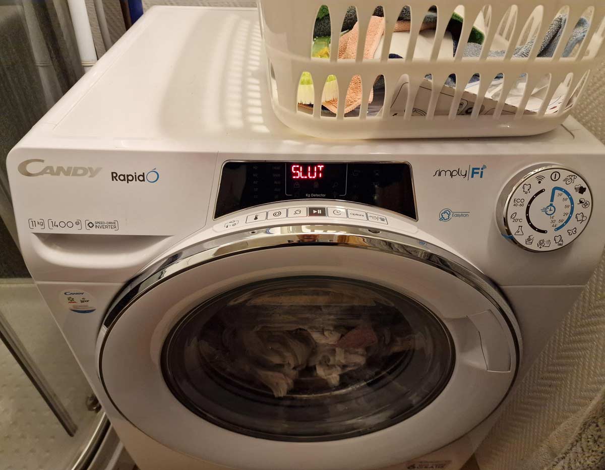My mom's washing machine