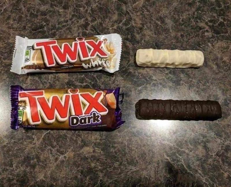What are you trying to imply, Twix?