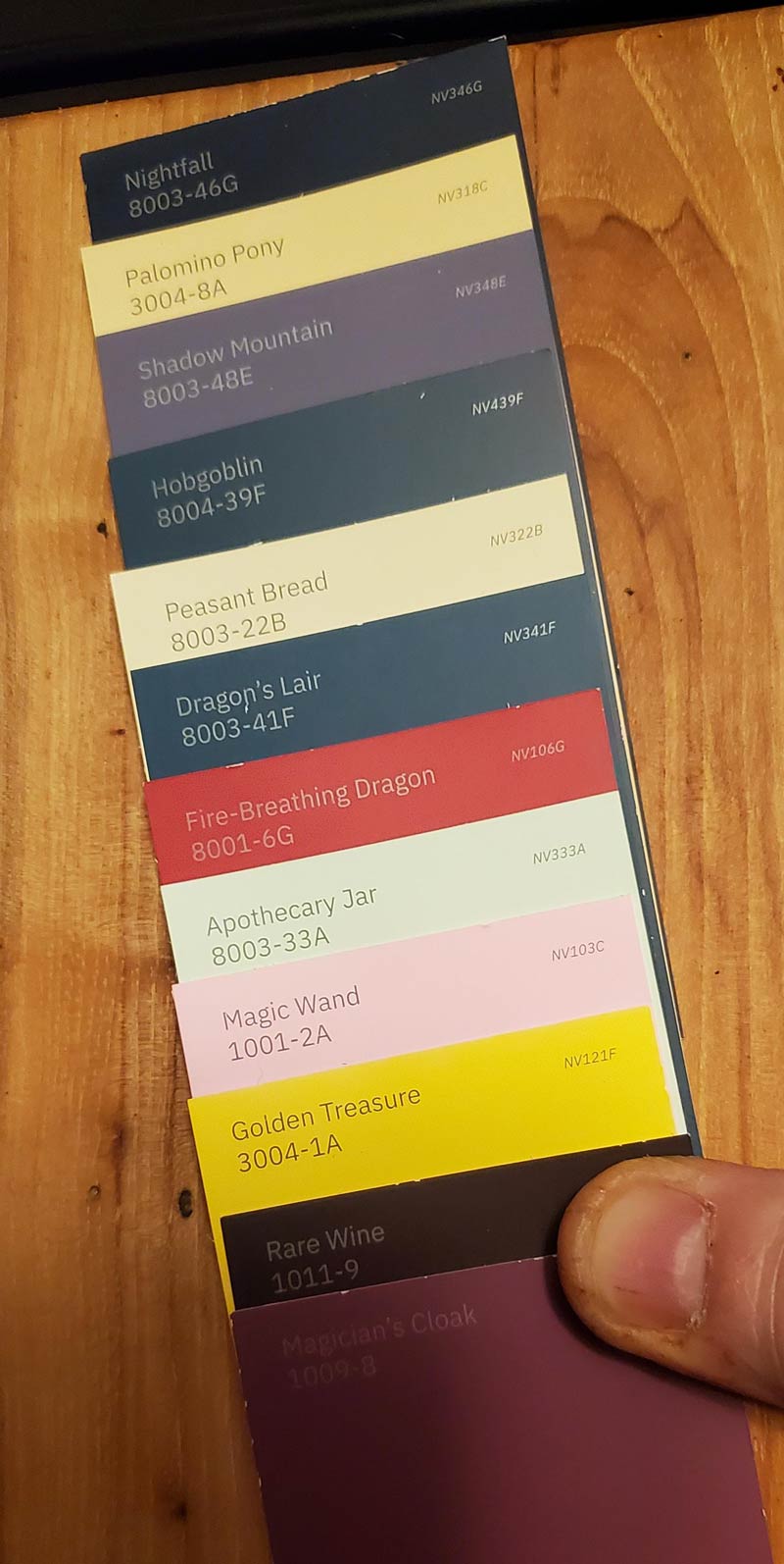 Took my son to pick out a new color for his room and walked away with a pretty solid D&D campaign