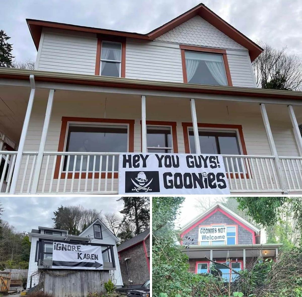 Cool Stuff Somebody just bought the Goonies house in Astoria, Oregon, and wants fans to ignore the angry neighbor