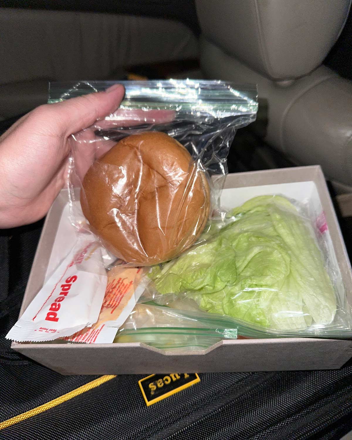 I moved out of California a year ago to the east coast. My mom is visiting and brought a disassembled In-N-Out Burger